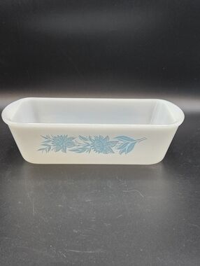 Glasbake Thistle Flower Loaf Pan